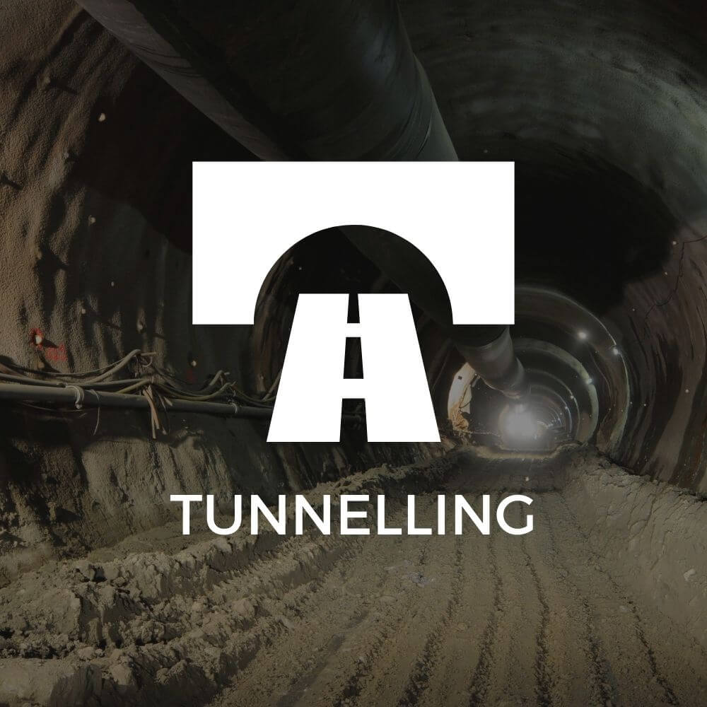 Excavator Attachment Application Tunnelling