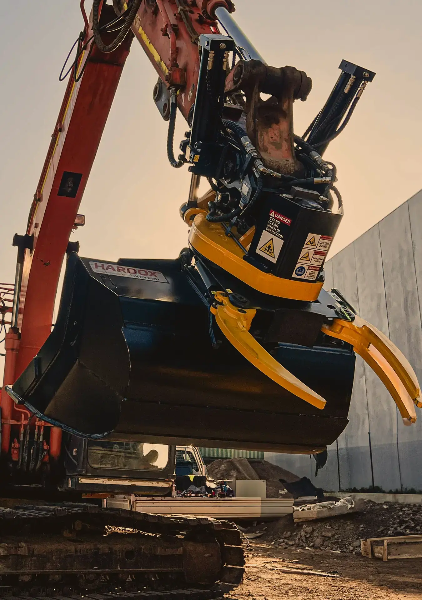Tiltrotator Attachments