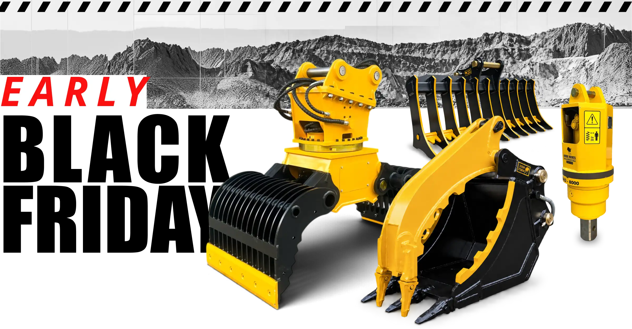 Early Black Friday sale, 30% off four attachments